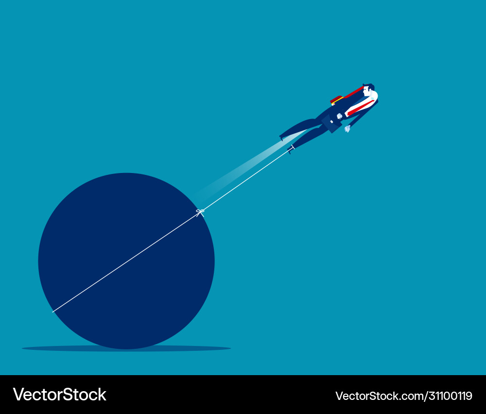 Obstacle that stop for development effort from Obstacle that stop for development effort from vector image
