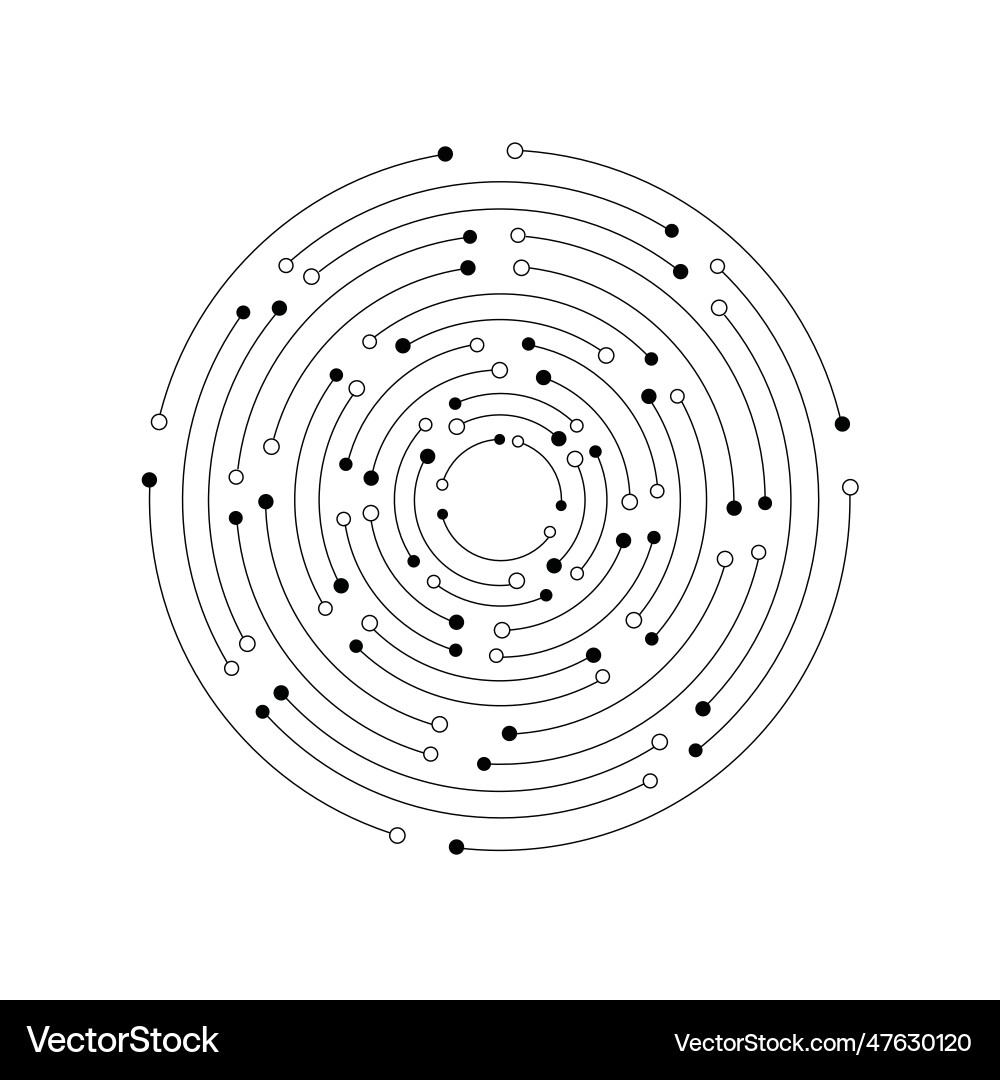 Abstract Circuit Board Texture vector image