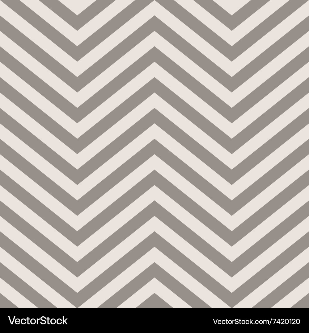 Gray Chevron Pattern - Repeating V Shape vector image