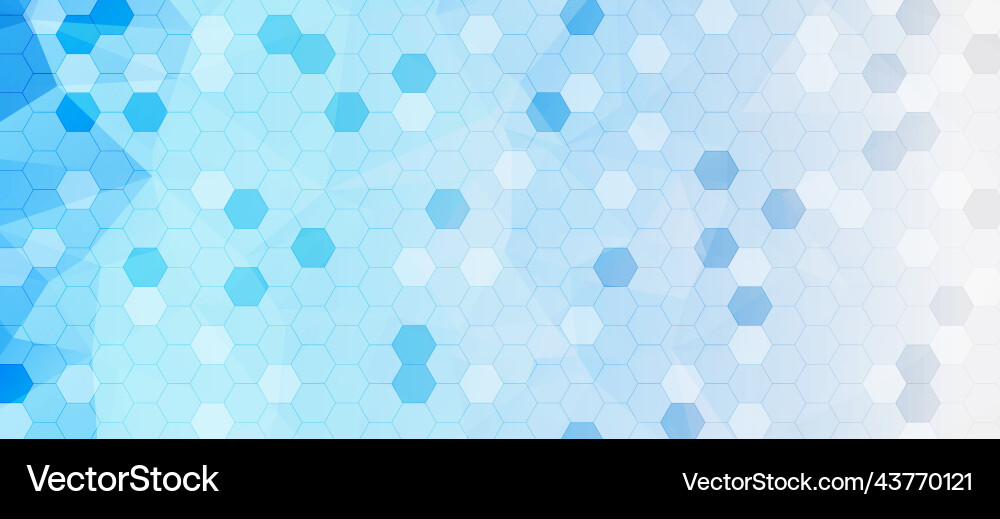 Abstract hexagon background for design works Abstract hexagon background for design works vector image