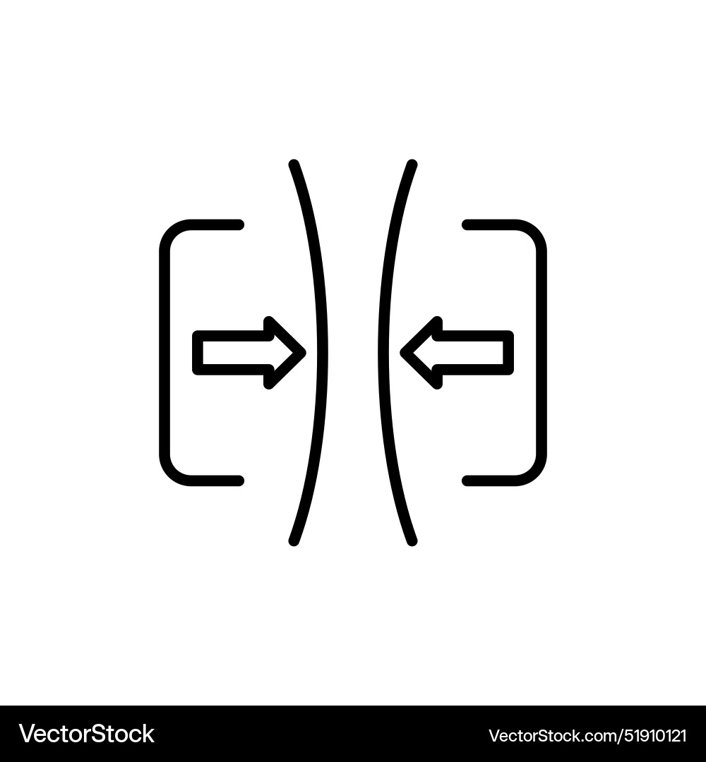 Data compression icon for file management Data compression icon for file management vector image