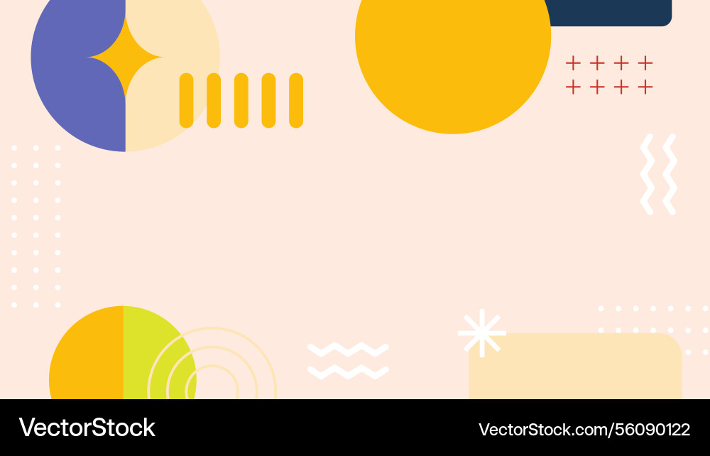 Abstract geometric pattern in warm colorful tones Abstract geometric pattern in warm colorful tones Vector Image