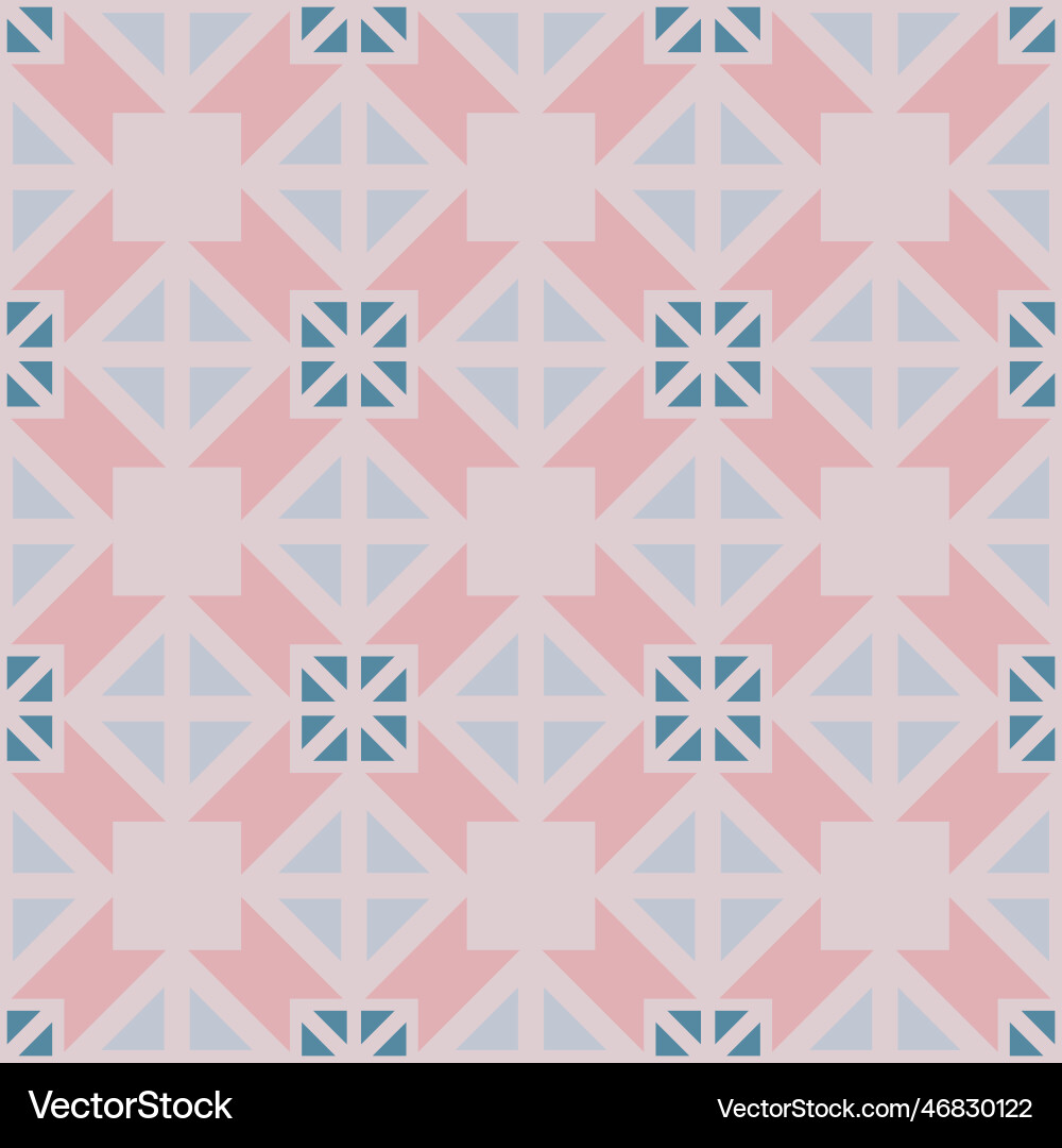 Geometric Pattern - Abstract Tile vector image