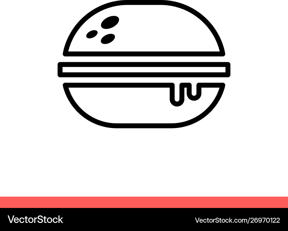 Hamburger icon for web or mobile app Hamburger icon for web or mobile app Vector Image