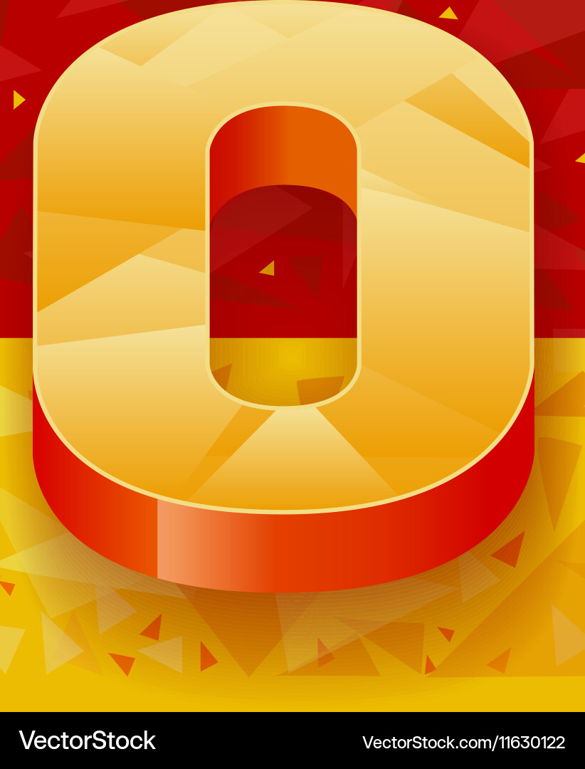 Pattern numbers for use in banner ads Vector Image