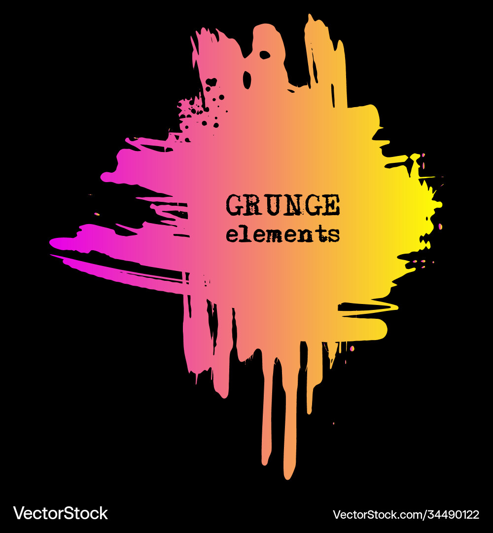 Splats Spritzen und Blobs Gradientenfarbe Splats Spritzen und Blobs Gradientenfarbe vektorbild