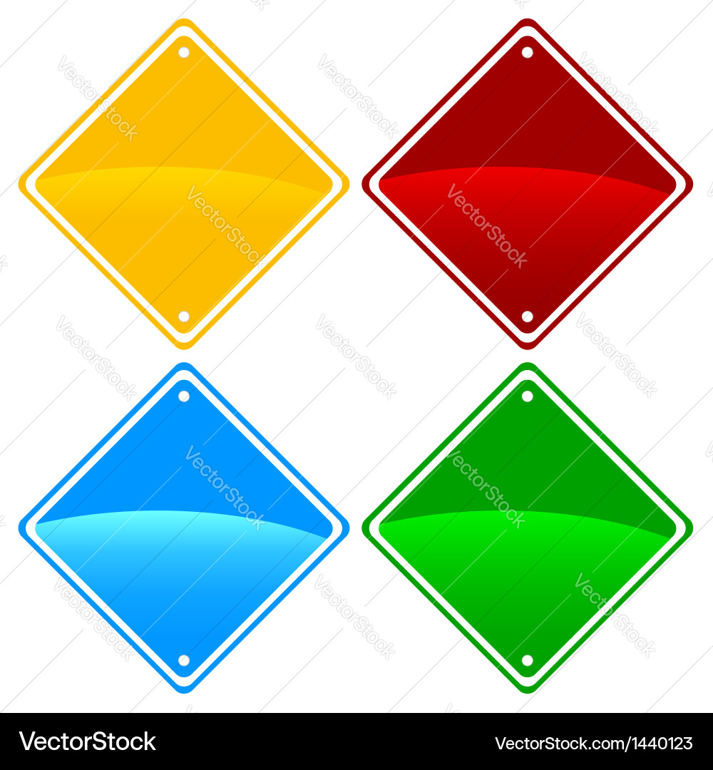 A set of colorful characters vector image