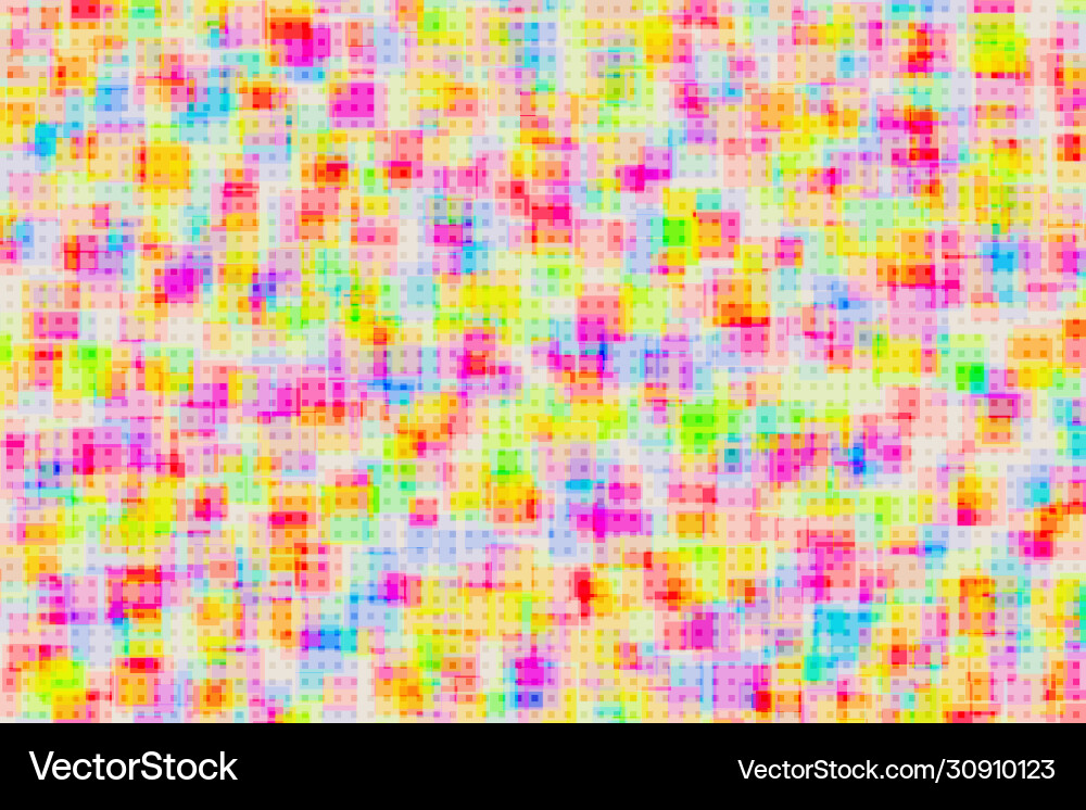 Abstract colorful square tech pattern design Abstract colorful square tech pattern design vector image