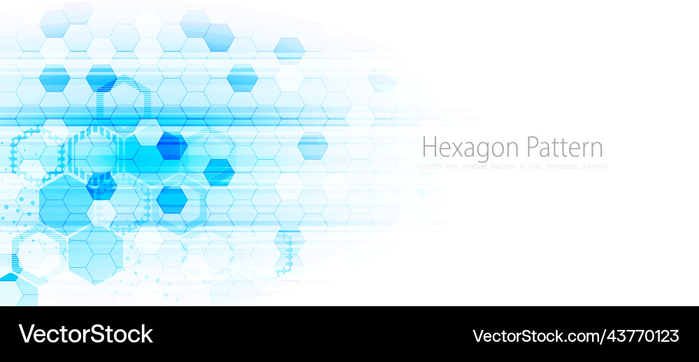 Abstract hexagon background for design works Abstract hexagon background for design works vector image