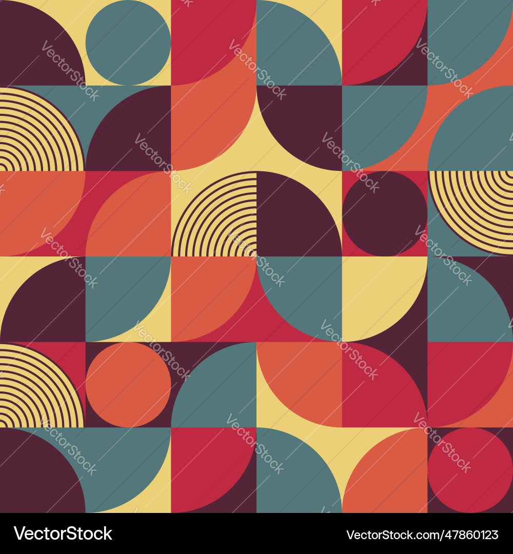 Abstract seamless pattern with geometric shapes Abstract seamless pattern with geometric shapes vector image
