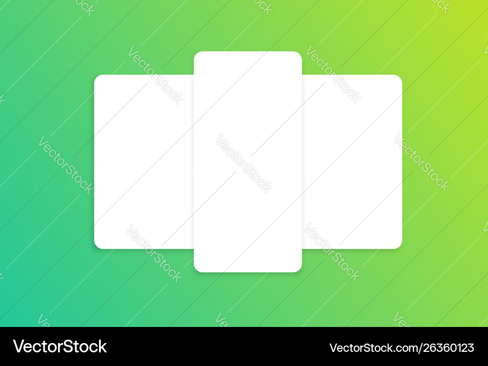 Colorful card template for web usage Colorful card template for web usage vector image