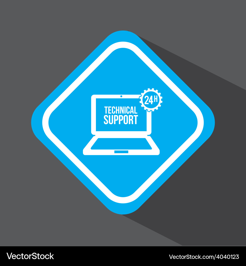 Computer support Vector Image