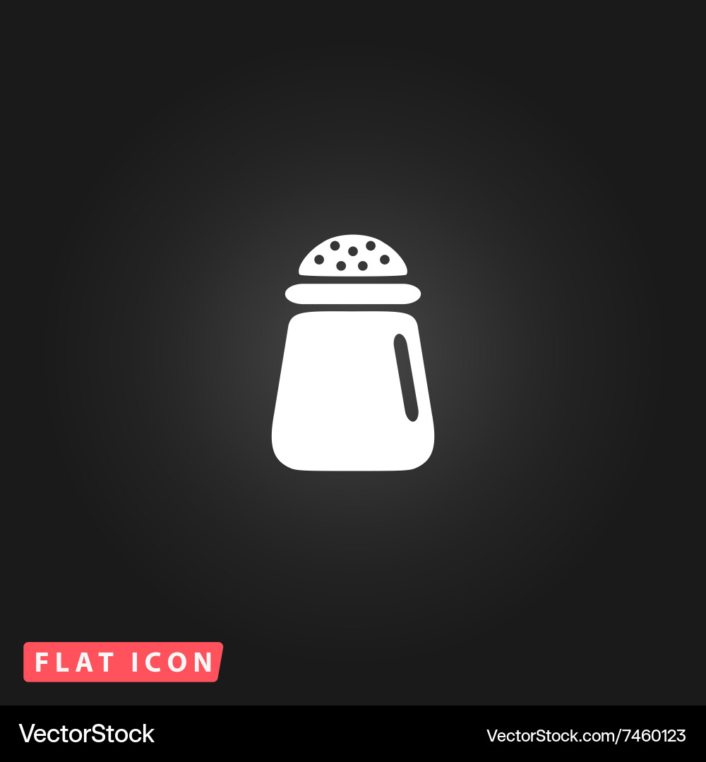 Salt or pepper - icon isolated Vector Image