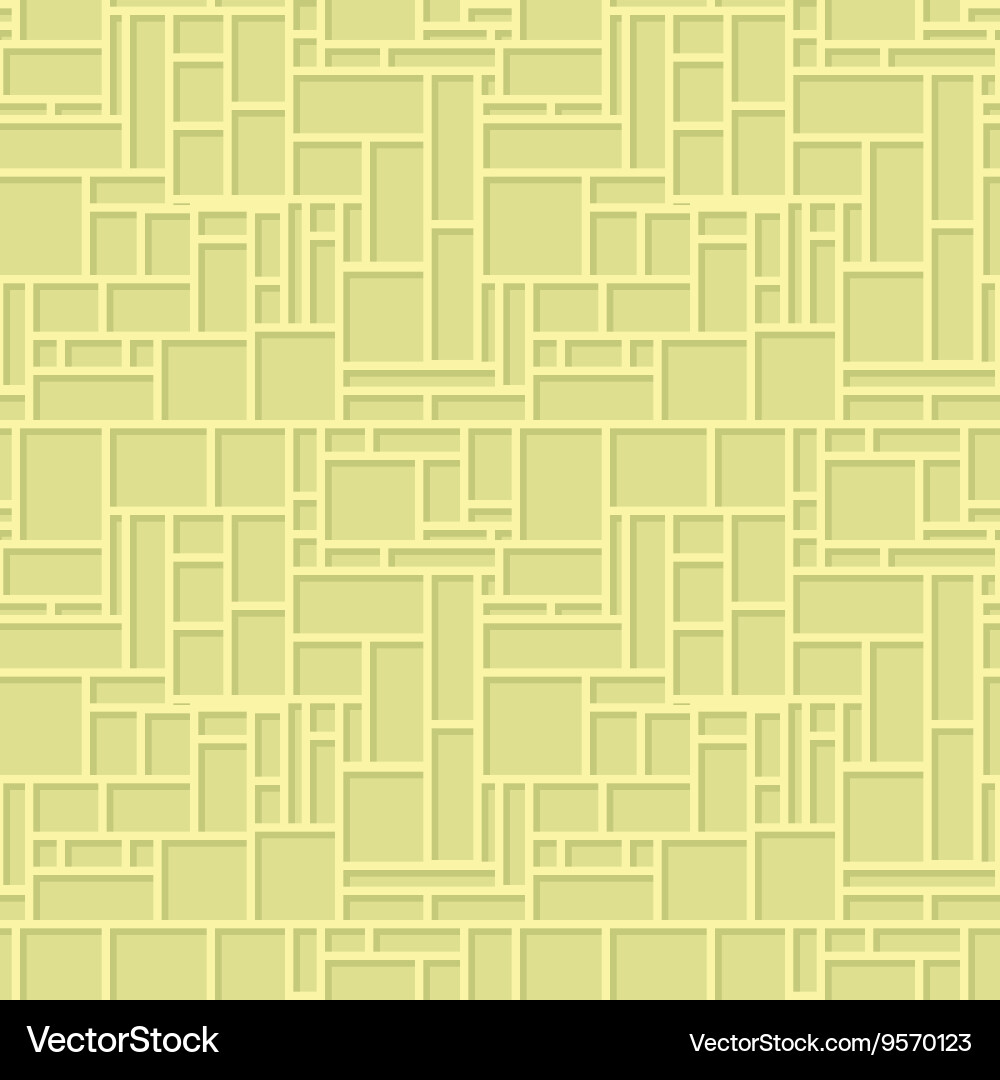 Seamless pattern of rectangles different vector image