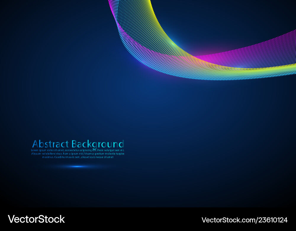 Abstract background with a colored dynamic waves Abstract background with a colored dynamic waves vector image