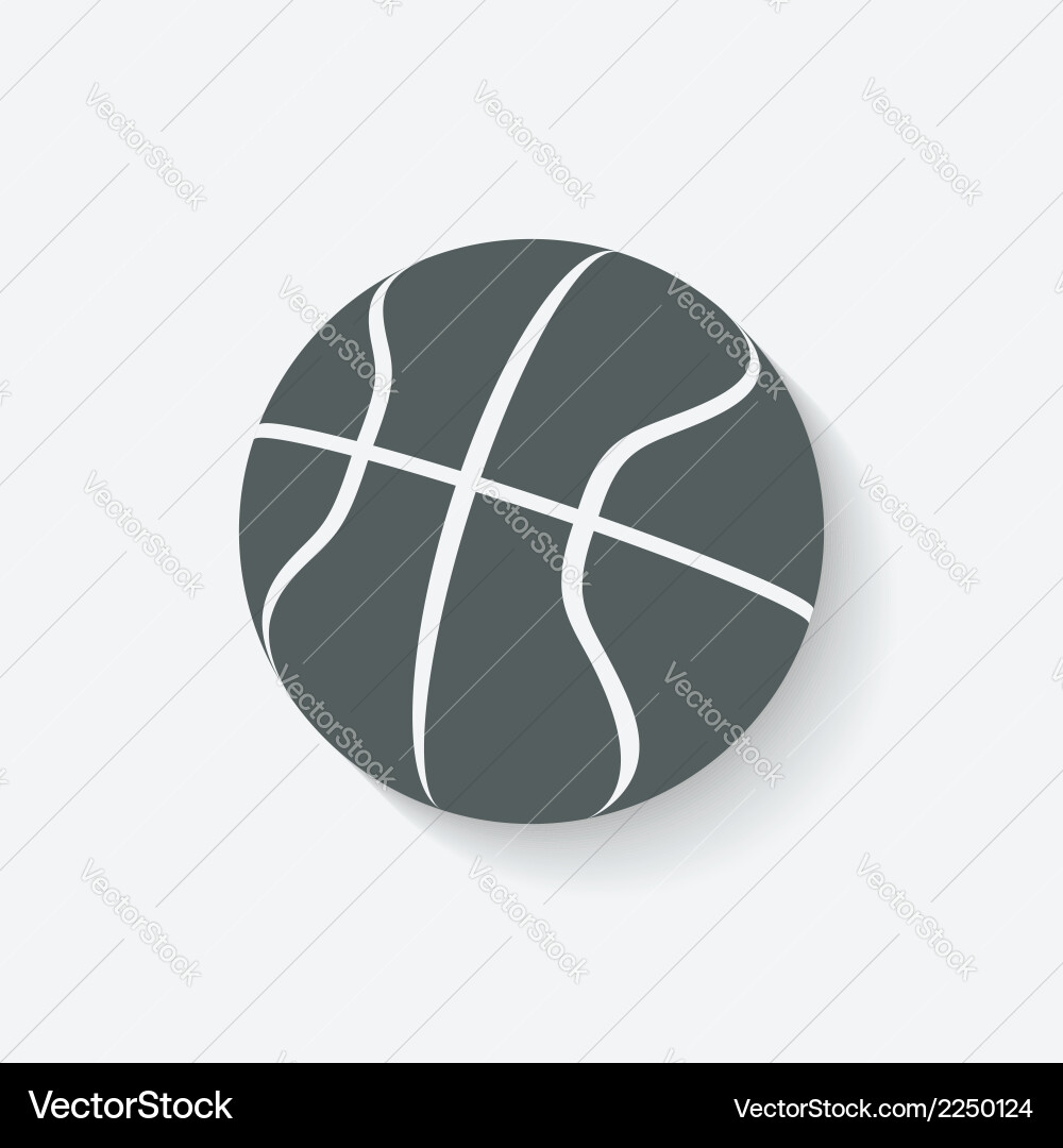 Basketball Sport Icon Vector Image