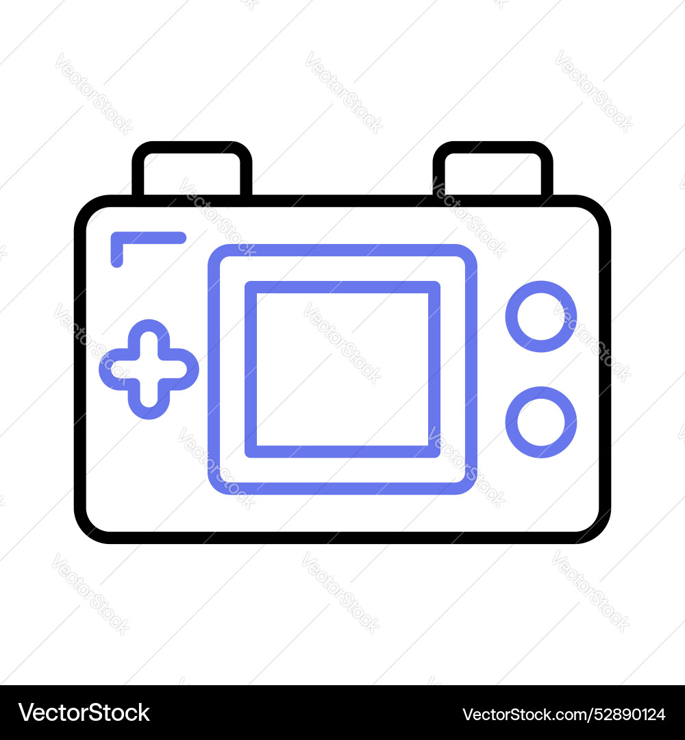 Game console or controller computer gaming Vector Image