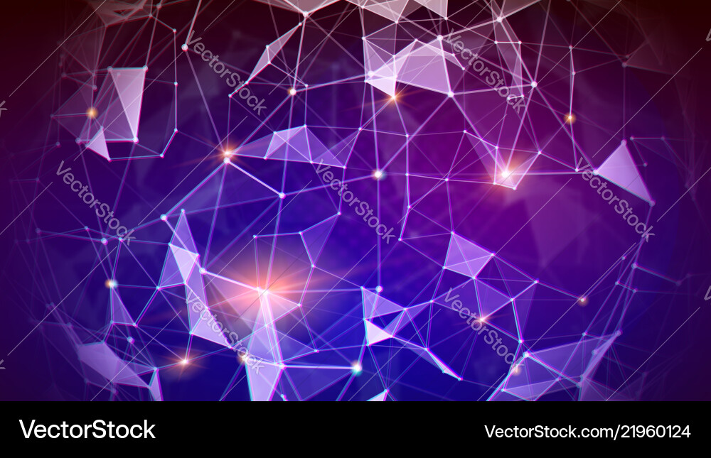 Global Network Connection vector image