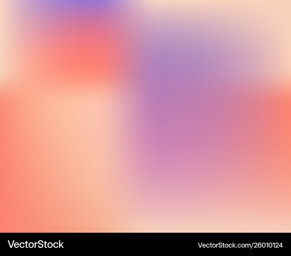 Gradient mesh painted in different colors vector image