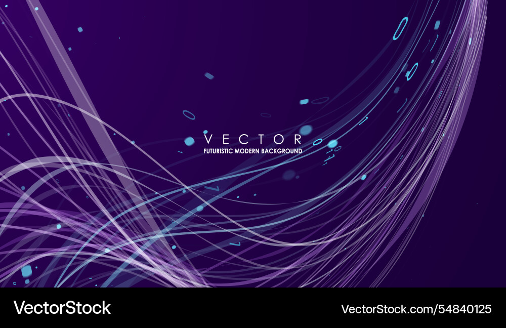Abstract data transmission visualization Abstract data transmission visualization vector image