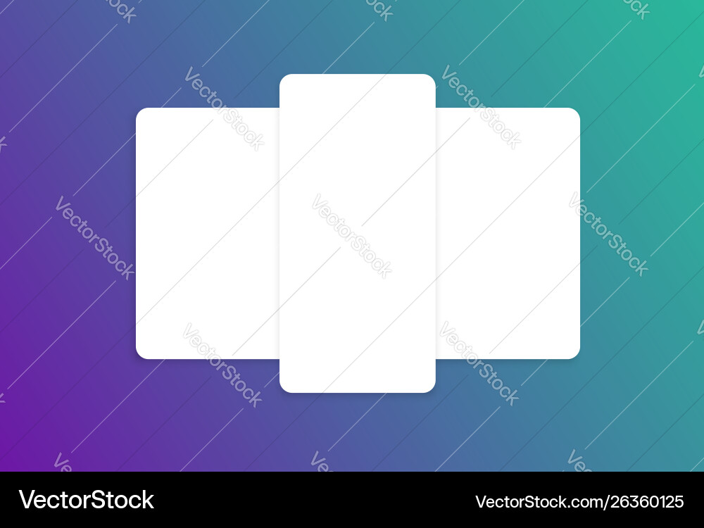 Colorful card template for web usage Colorful card template for web usage vector image