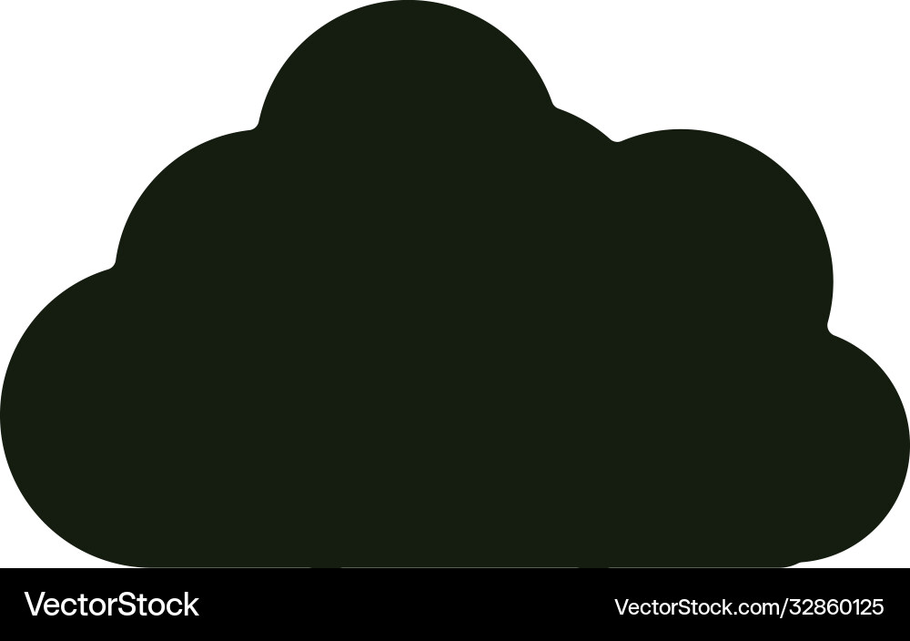 Mobile application cloud storage data web button Vector Image