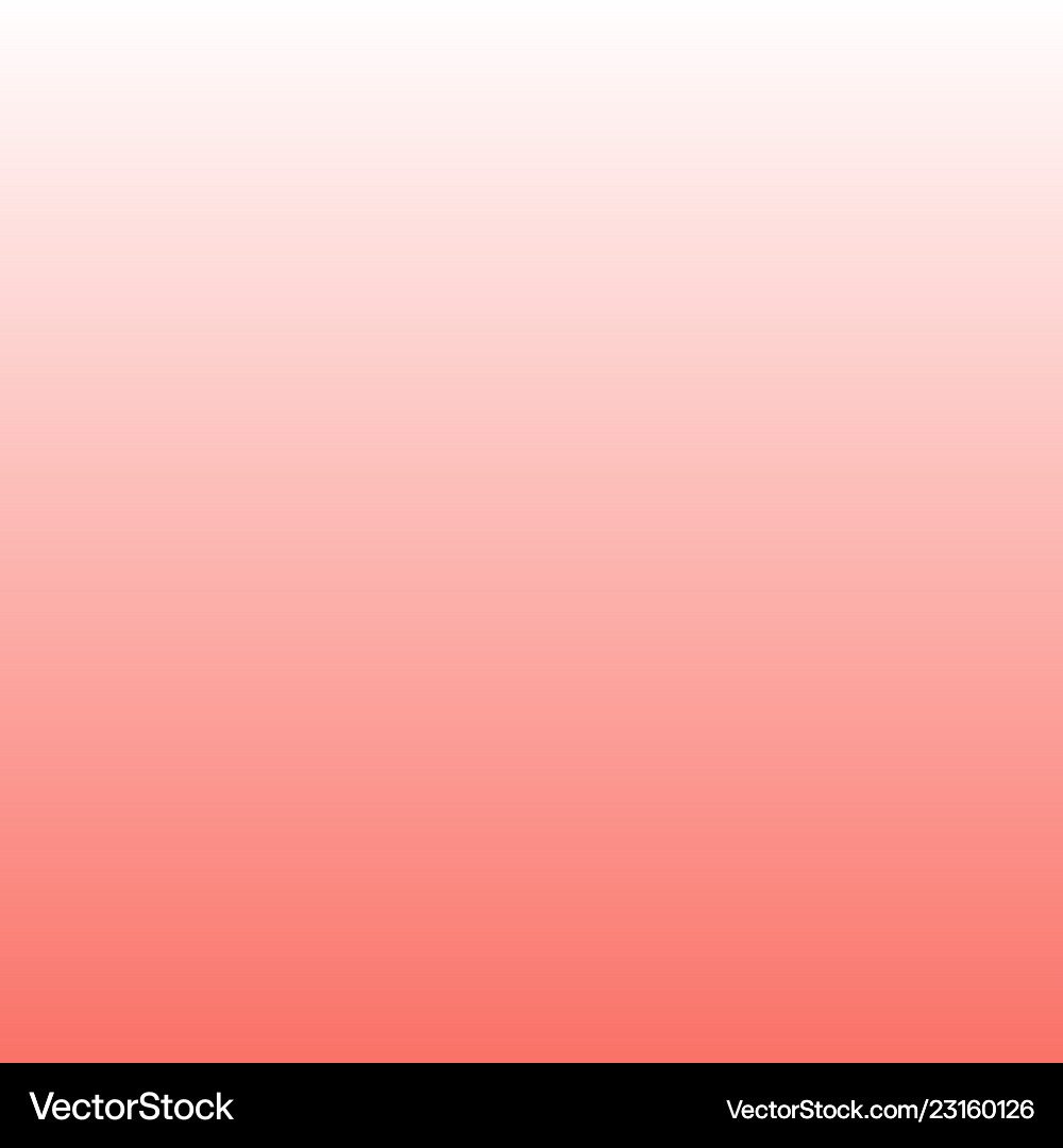 Coral Gradient Background Royalty Free Vector Image