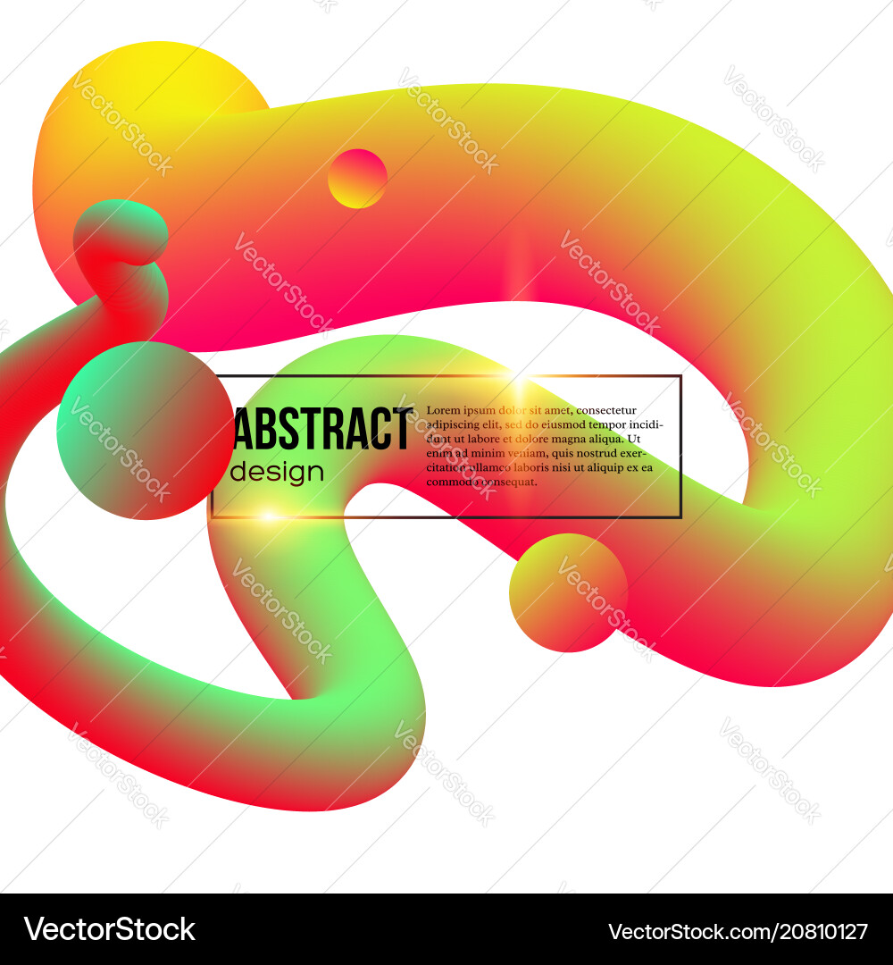 Abstract fluid color background Abstract fluid color background vector image