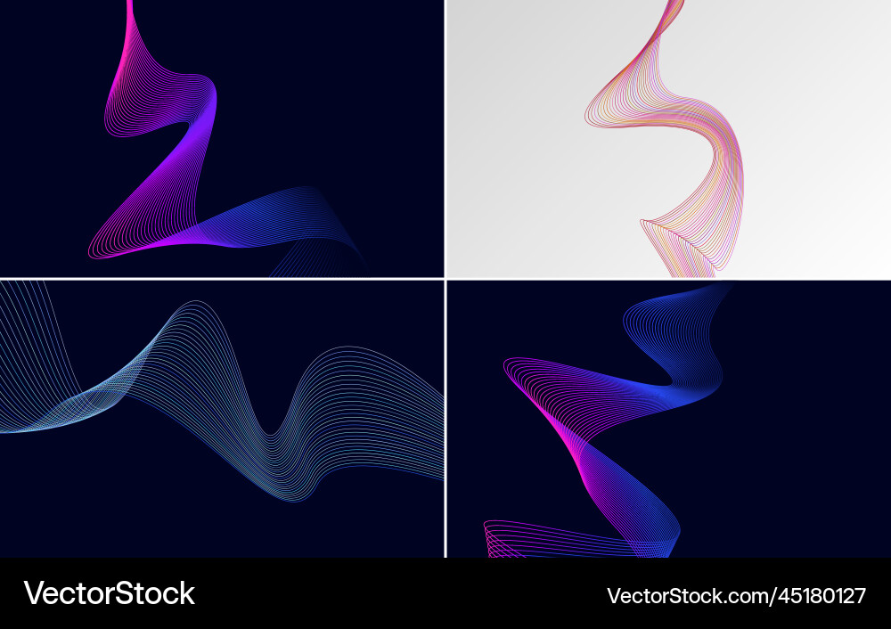 Collection of geometric minimal lines pattern set Collection of geometric minimal lines pattern set Vector Image
