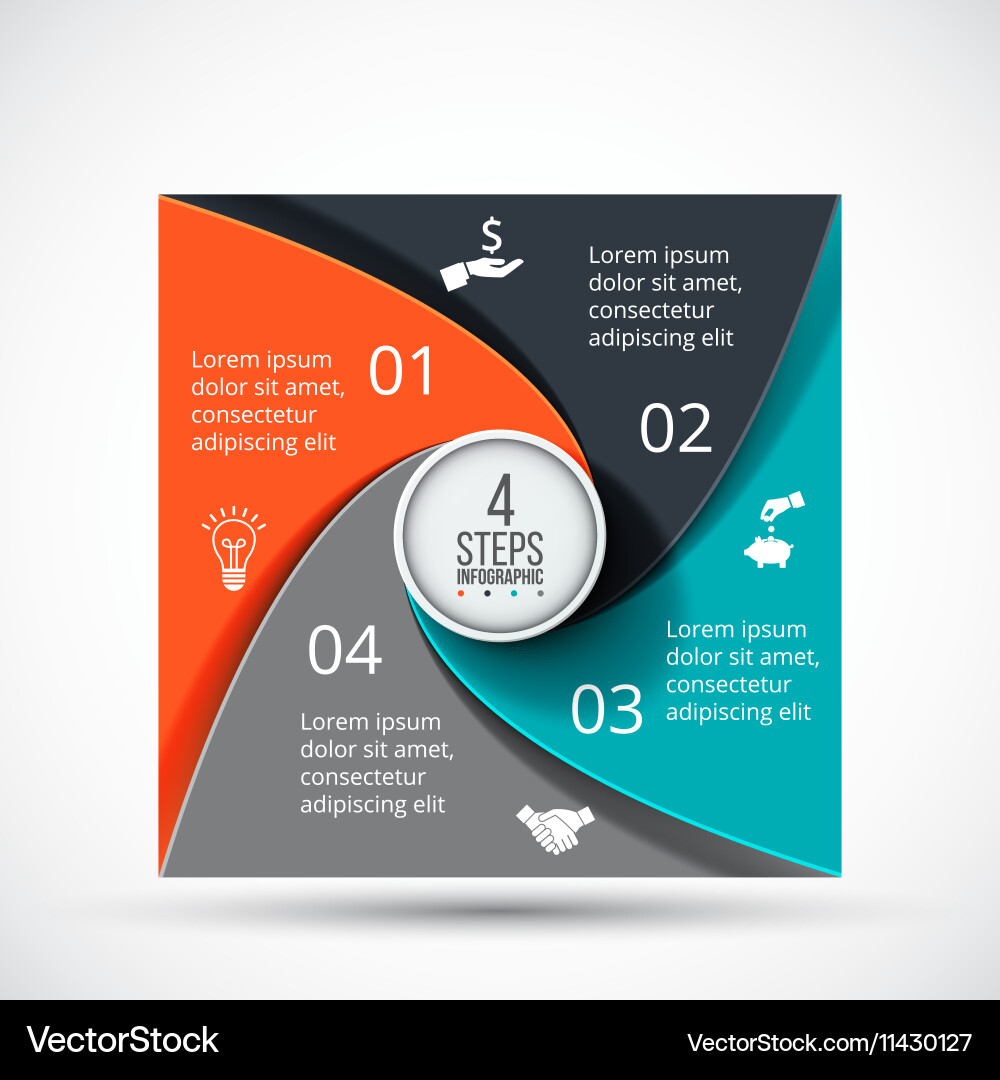 Data Visualization Infographic Vector Image