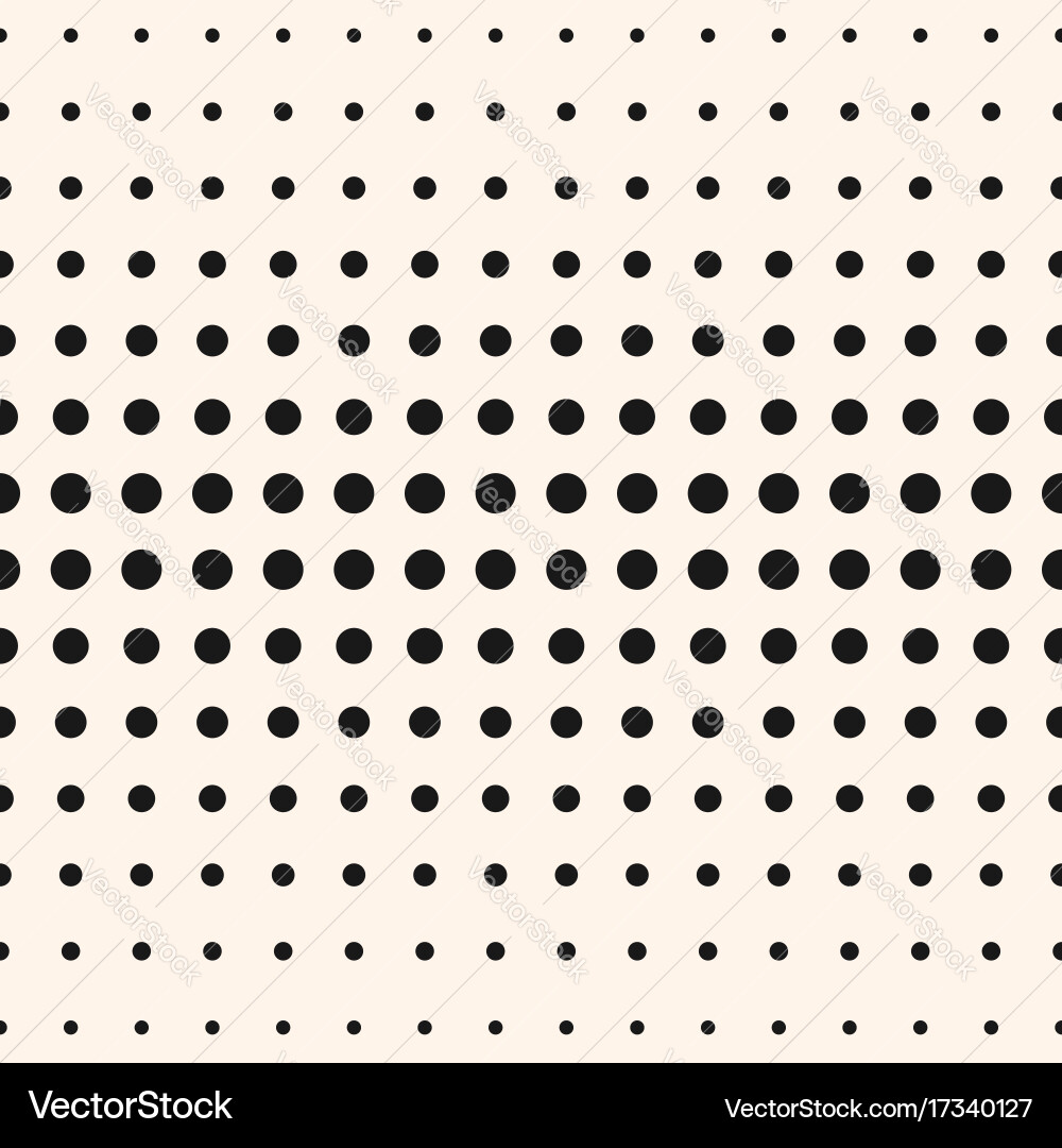 Halftone Dots Pattern Vector Image