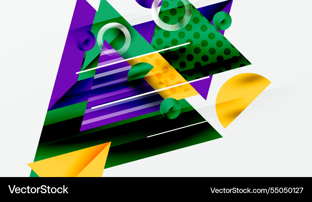 Modern abstract design with overlapping Modern abstract design with overlapping vector image