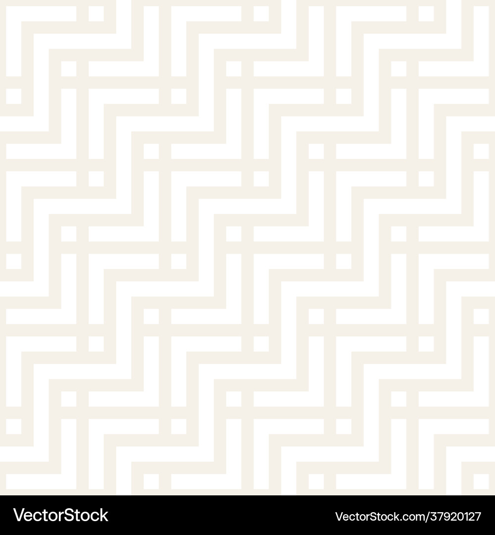 Subtle Line Mosaic Pattern vector image