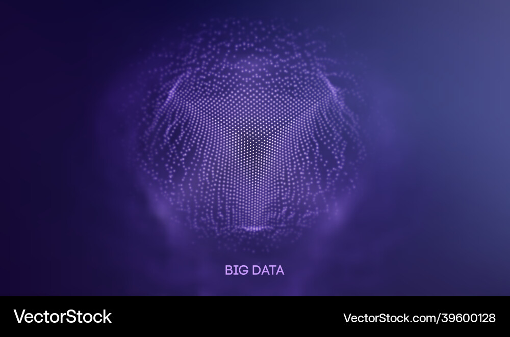 Big Data Technologie Hintergrund binärer Code Big Data Technologie Hintergrund binärer Code vektorbild