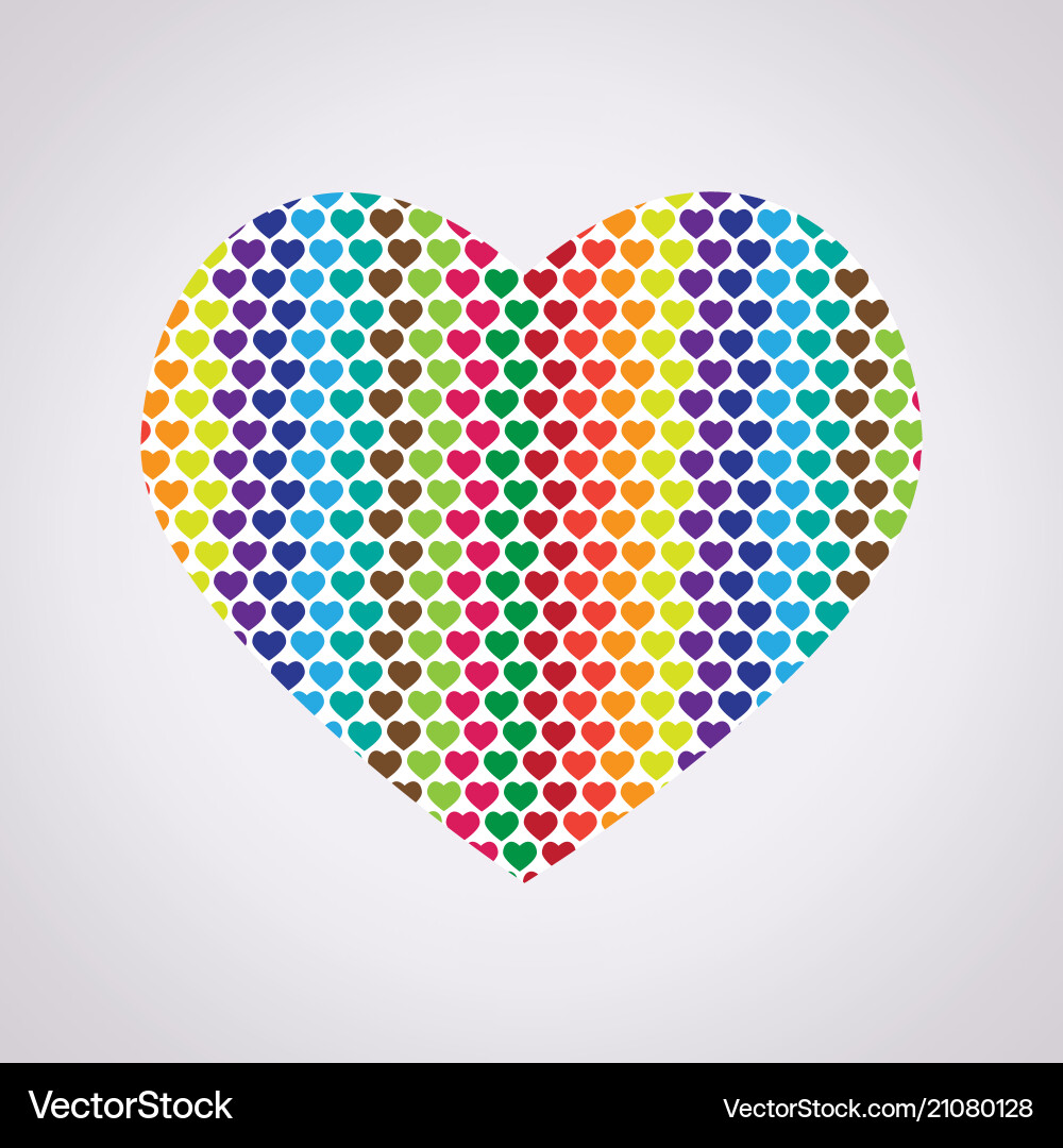 Heart abstract background Heart abstract background vector image