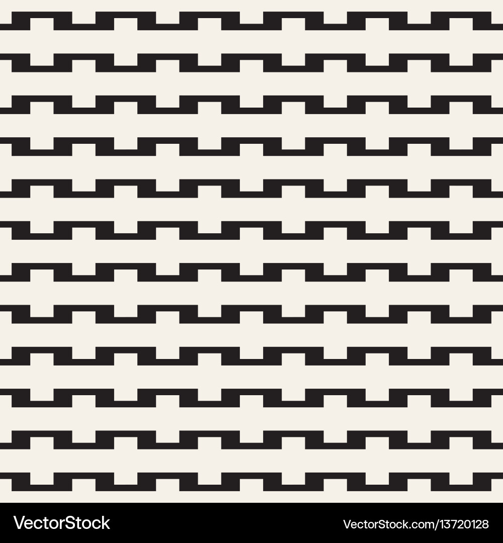Interlocking Stripe Pattern vector image