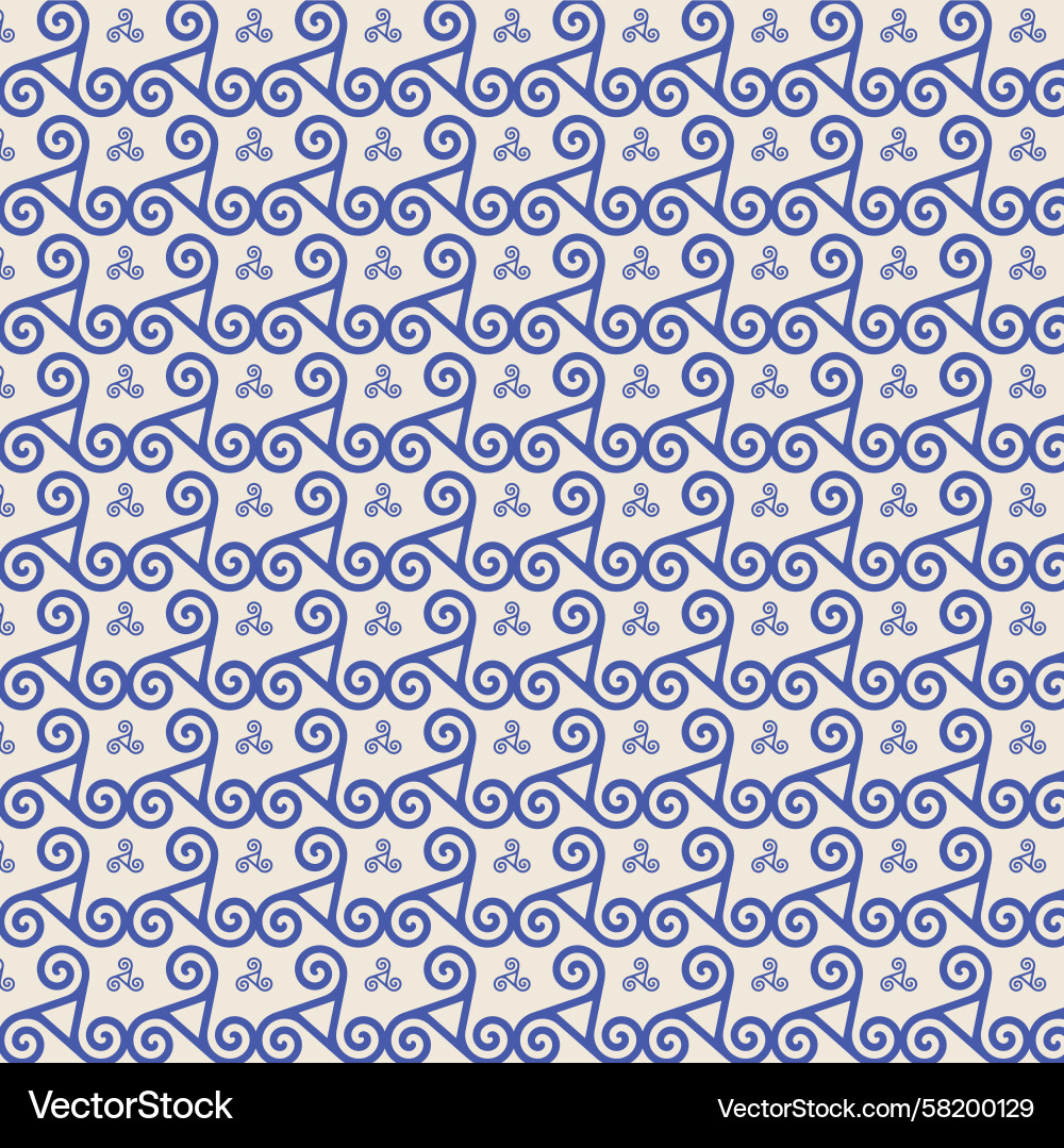 Abstract Swirl Pattern Vector Image