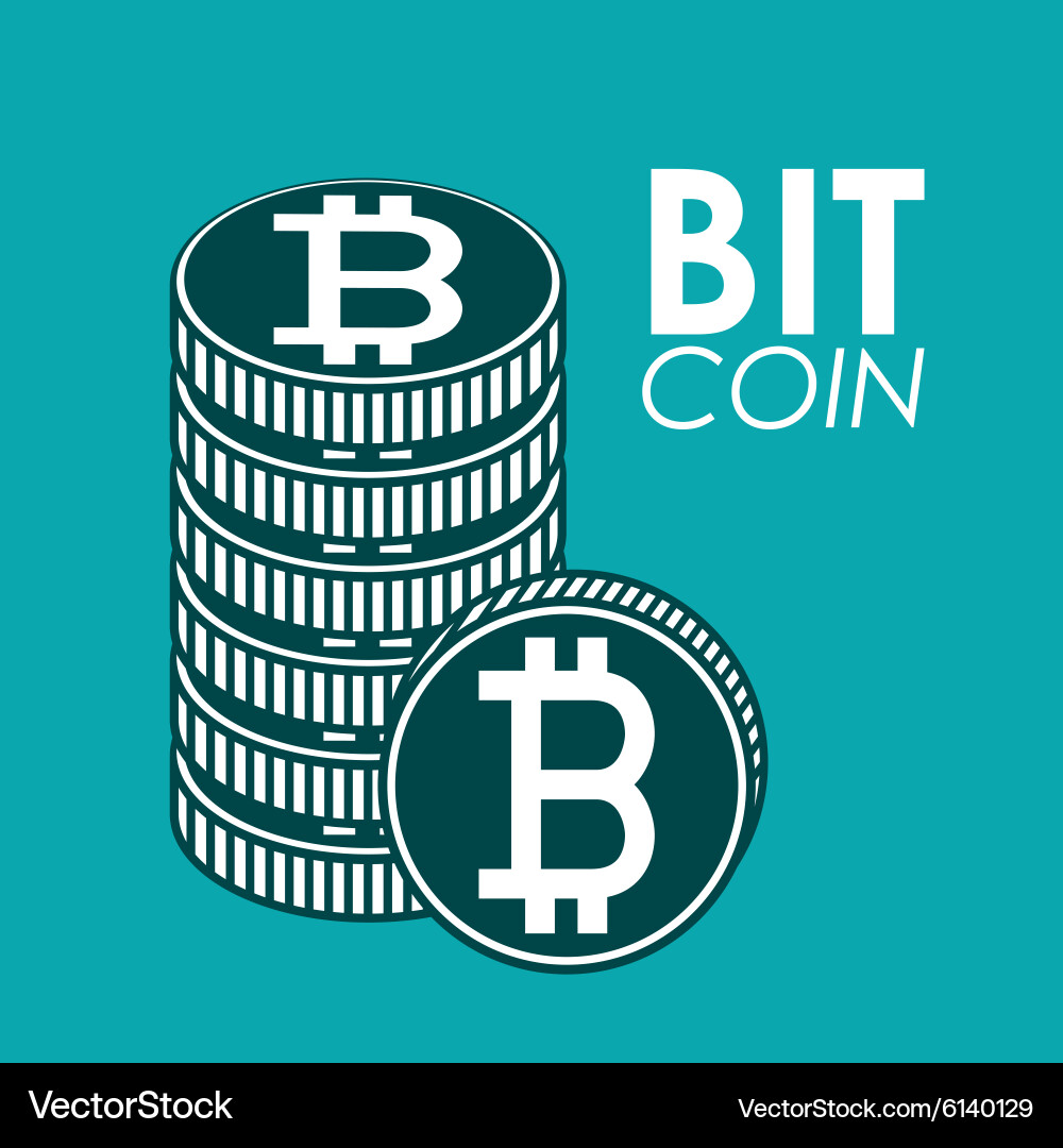 Bitcoin design (6140129) – Royalty-Free Vector | VectorStock