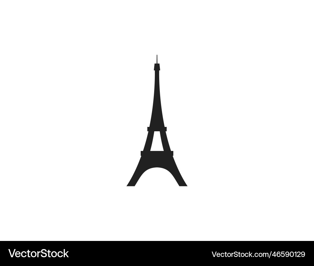 Eiffel tower icon Vector Image