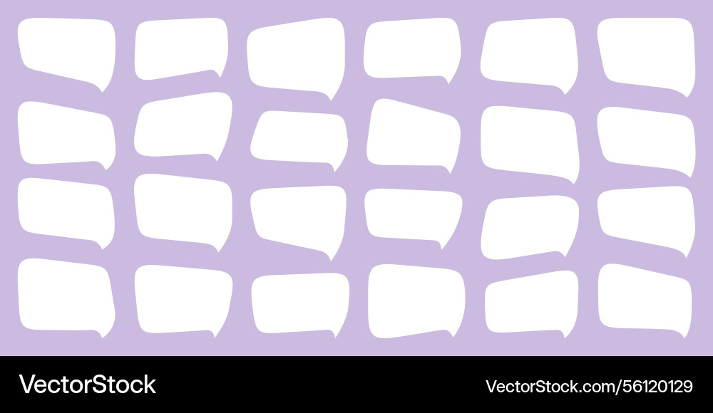 Speech bubble horizontal thought text chat talk Speech bubble horizontal thought text chat talk Vector Image