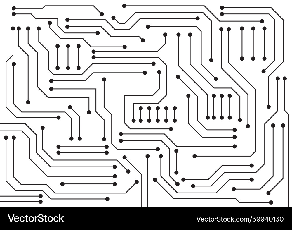 Circuit technology background with hi-tech digital Circuit technology background with hi-tech digital vector image