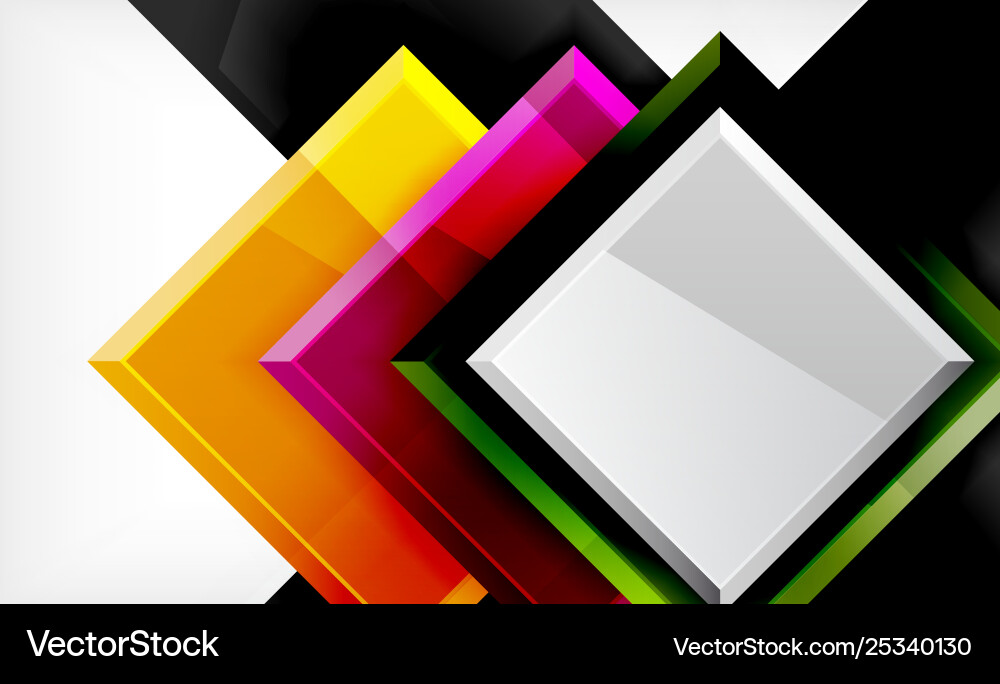 Colorful square and rectangle blocks background Colorful square and rectangle blocks background vector image