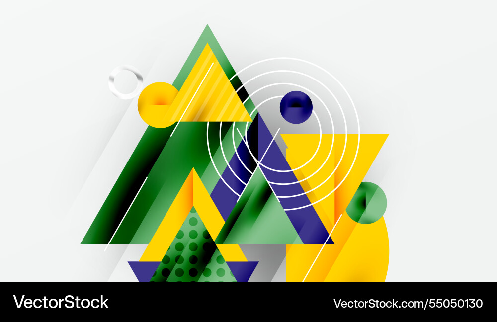 Sleek abstract background - layered triangles Sleek abstract background - layered triangles vector image