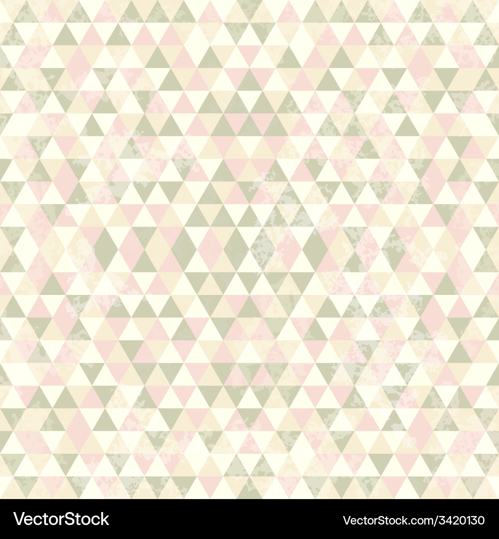 Triangular mosaic colorful background vector image