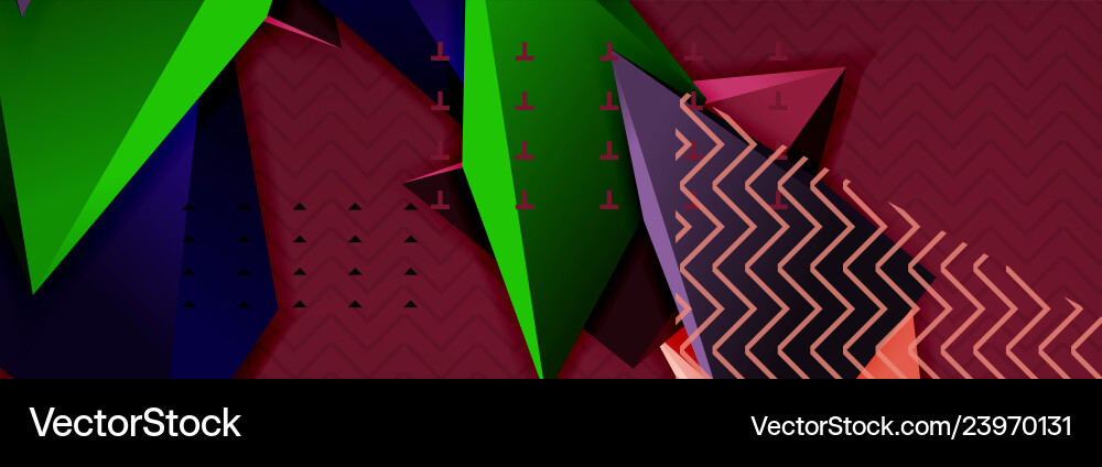 Abstract background colorful minimal Vector Image
