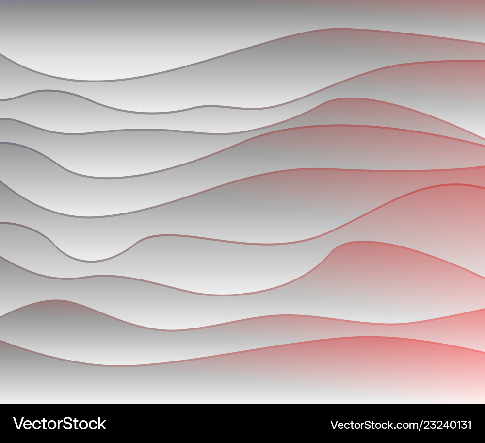 Abstract background with waves vector image