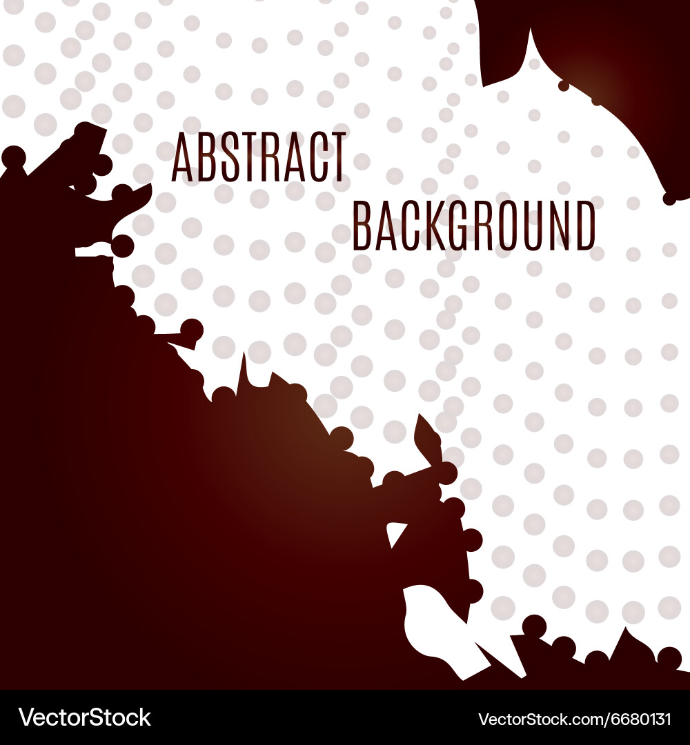 Abstract circle background vector image