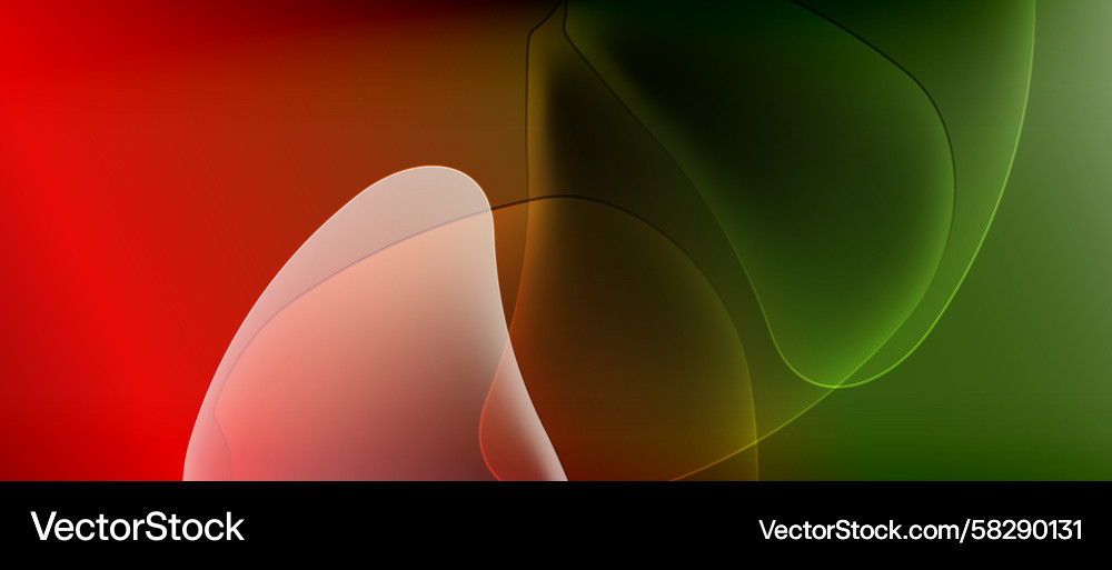 Abstract gradients blend creating flowing shapes Abstract gradients blend creating flowing shapes Vector Image