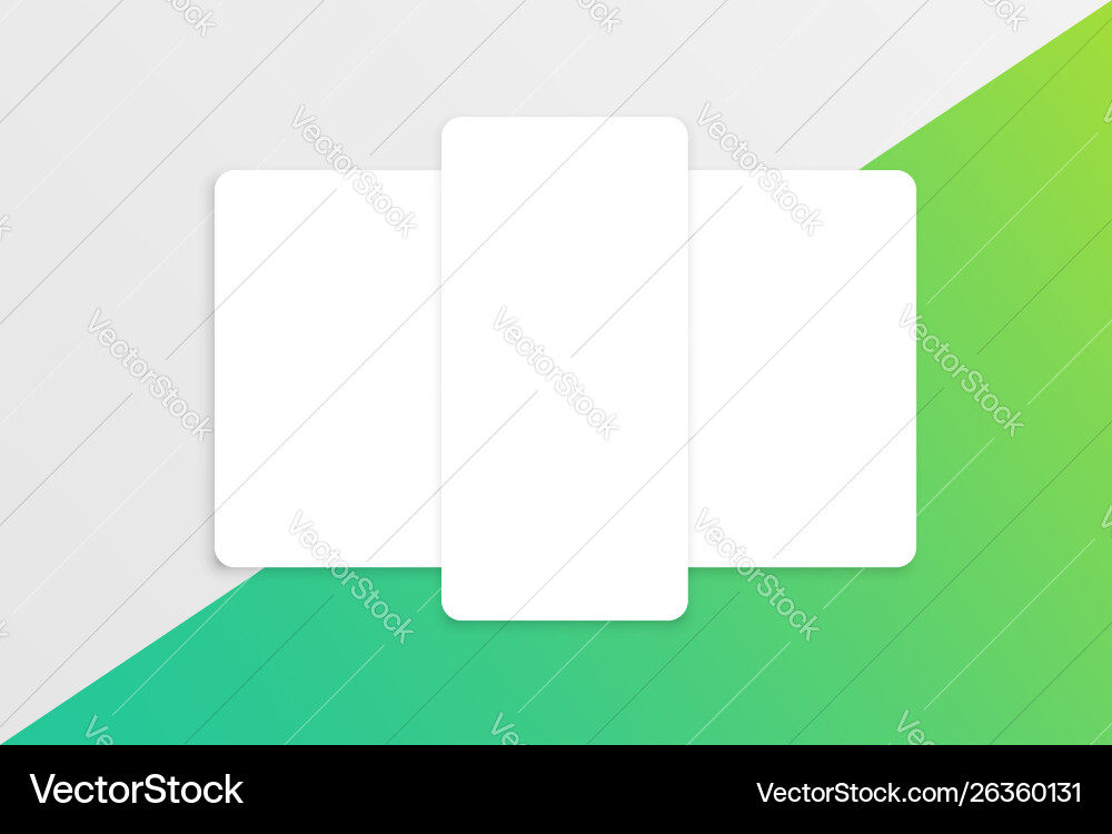 Colorful card template for web usage Colorful card template for web usage vector image