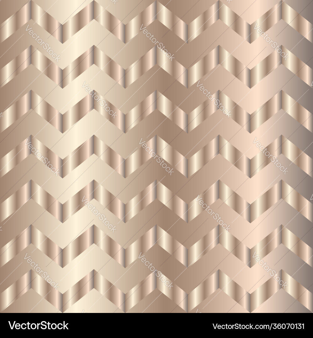 Metal gradient chevron pattern background Vector Image